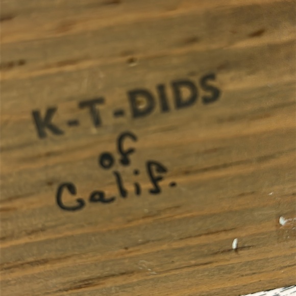 Wood Plaque‎ Hand Painted Frog Wall Art Home Decor MCM Vintage Unique - Picture 5 of 5